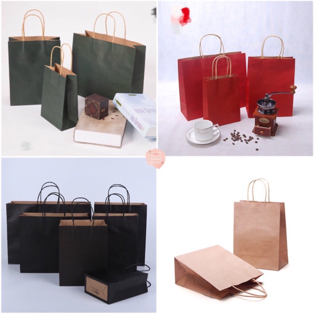 Combo 50 túi giấy size dọc 21*11*27