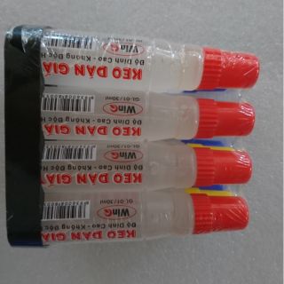 Set 12 lọ hồ nước keo dán giấy W