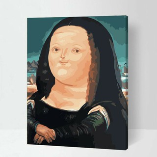 [SẴN]Tranh tô màu theo số, sơn dầu số hóa, TẶNG KHĂN, đã căng khung 40 x 50cm, đủ phụ kiện, có dầu bóng -Moonshop
