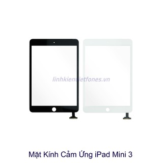 Mặt kính cảm ứng ép kính tablet táo mini 3 (không ic)