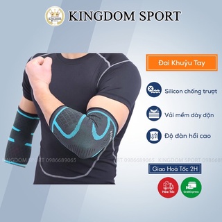 Băng Bảo Vệ Khủy Tay Aolikes, Xỏ Khuỷu tay tập gym KINGDOM SPORT size M/L