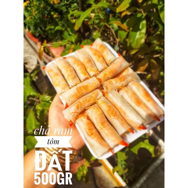 Chả ram tôm đất bình định 500gr (chỉ giao tphcm)