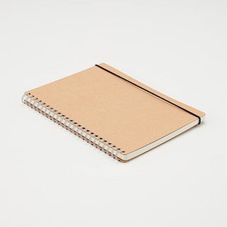 Sổ Lò Xo Muji A5 A6 Giấy Chấm Dot 70 Tờ - Hàng Chính Hãng