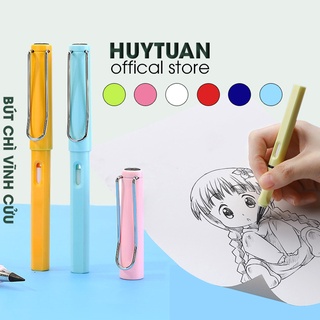 Bút chì vĩnh cửu không cần chuốt - tương đương 100 cây bút chì gỗ - loại xịn tặng kèm ngòi thay và gôm tẩy (BCVC)