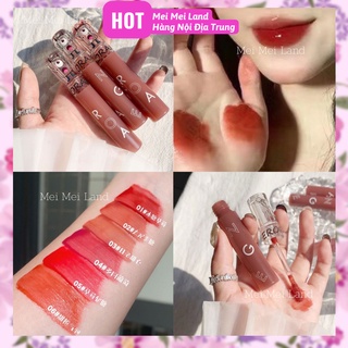 (Chính Hãng) Son Bóng Herorange Vỏ Nâu Dưỡng Ẩm Mềm Môi Hàng Nội Địa Trung