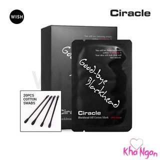 [Lẻ 1 miếng] Mặt nạ đẩy mụn đầu đen Ciracle Goodbye Blackhead