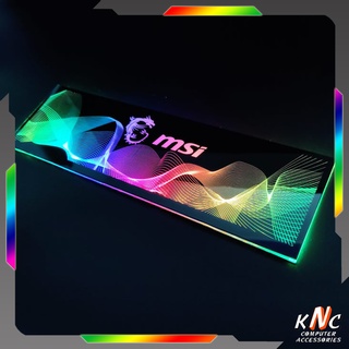 Tấm Che Hộp Nguồn PC Led 5v ARGB Họa Tiết Hình Sóng Vô Cực Logo MSI Đồng Bộ Màu Hub Coolmoon