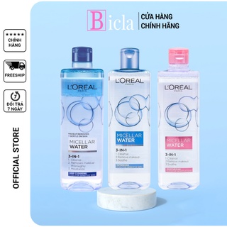 Nước tẩy trang Loreal - L'Oreal Paris 3-in-1 Micellar Water