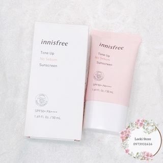 (mẫu mới ) Kem Chống Nắng Innisfree Tone Up No Sebum Sunscreen