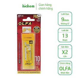 Hộp lưỡi dao OLFA AB-10B chính hãng Nhật Bản