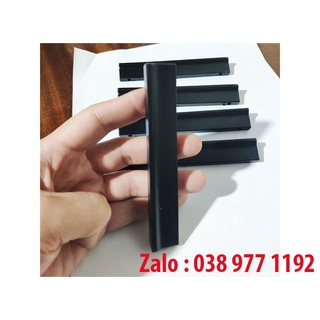 Tay đúc đen thẳng kích thước 96mm,tay nắm Tủ Bếp,Tay Nắm Tủ Áo, Ngăn Kéo, Tay Nắm Tủ, hợp kim dày dặn phủ sơn tĩnh điện