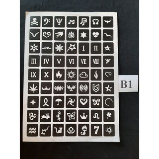 Khuôn xăm dán mẫu mới - Baystore