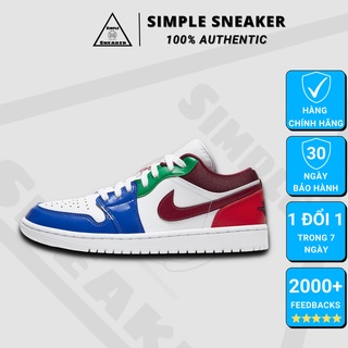 Giày Nike Jordan 1 Low Patent Multicolor HÀNG CHÍNH HÃNG Air Jordan 1 Low SE Multi-color [DB5455 100] - Simple Sneaker