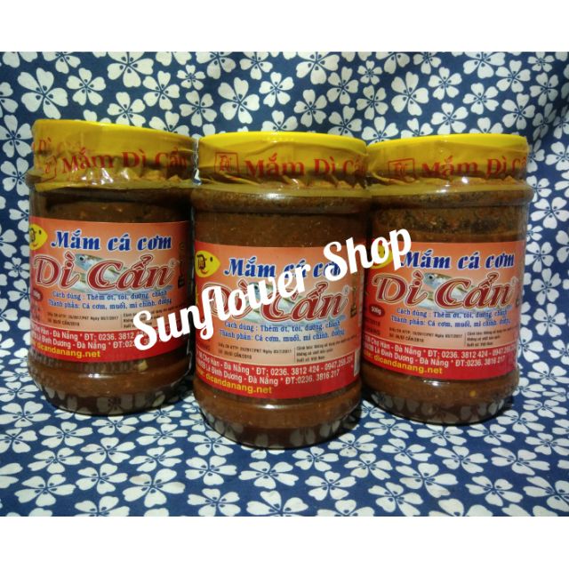 Mắm cá cơm Dì Cẩn 500g