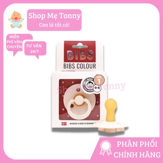 Ti Giả BIBS Đan Mạch Kèm Nắp Trứng Cho Bé 0-6m/6-18m