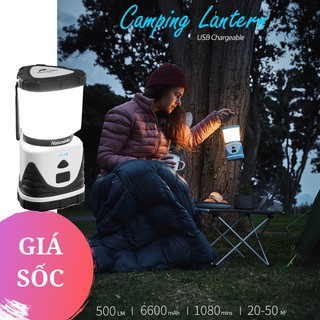 [CHÍNH HÃNG] Đèn Pin Treo Lều Cắm Trại, Du Lịch Dã Ngoại Kiêm Sạc Đa Năng 4 Chế Độ Chiếu Sáng Naturehike NH19Y002-B