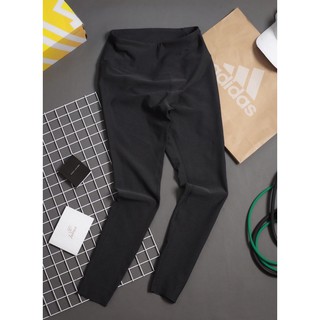 Quần dài tâp gym nữ thể thao kiểu trơn legging lưng cao