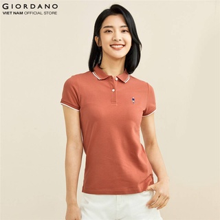 Áo thun ngắn tay có cổ nữ polo Giordano 05311260