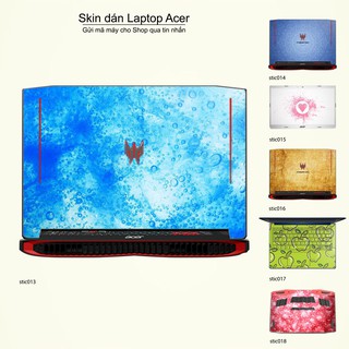 Skin dán Laptop Acer in hình Hoa văn sticker nhiều mẫu 3 (inbox mã máy cho Shop)