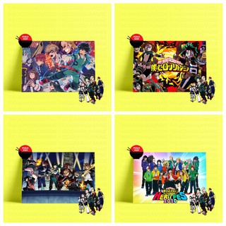 Tấm Postcard giấy 260gsm cao cấp HỌC VIỆN ANH HÙNG MY HERO ACADEMIA anime chibi ảnh đẹp nhiều mẫu