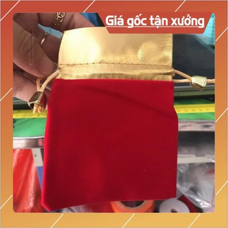 COMBO 1000 TÚI NHUNG LOẠI ĐẸP SIZE 10 * 12