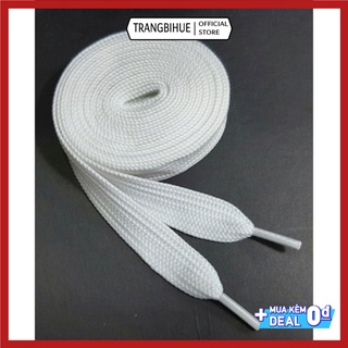 (Hàng Tặng) Dây Giày Màu Trắng Kem Dành Cho Giày Thể Thao