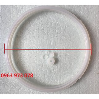 Bộ gioăng nắp nồi áp suất đa năng 5L - 6L Gioăng Sunhouse