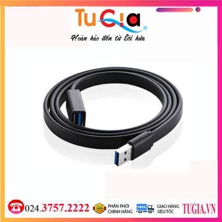 Dây USB 3.0 nối dài1.5m loại dây dẹp UGREEN 10807-Hàng Chính Hãng