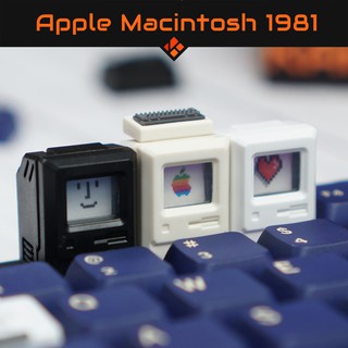 Keycap Macintosh Retro 7in1 - Keycap xuyên led - ABS dành cho bàn phím cơ Dareu, Edra, NJ, Filco, Keychron, Akko..