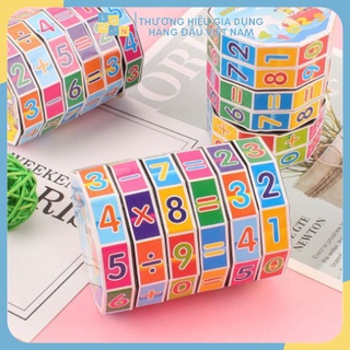 RUBIK TOÁN HỌC 6 TẦNG CHO TRẺ PHÁT TRIỂN TRÍ THÔNG MINH 2380 Lamon Store