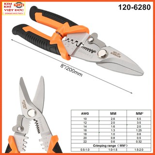 Kìm Đa Năng 3 Trong 1 - Cắt - Tuốt - Bấm Cos Made In JAPAN