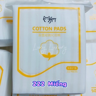 Bông tẩy trang Cotton Pad 222 miếng hàng loại 1 nhà Mèo FM