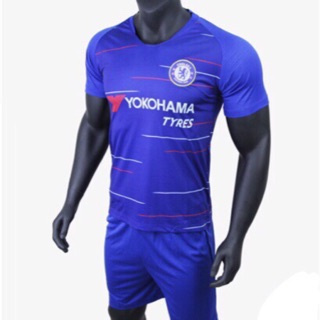 Bộ quần áo bóng đá CLB- Chelsea Xanh