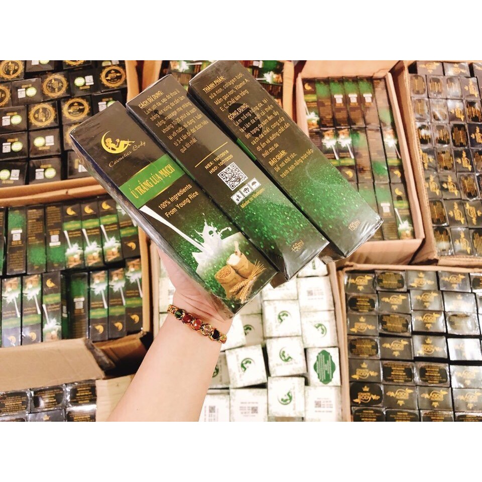 Ủ trắng lúa mạch