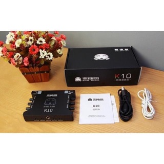 Suondcard XOX K10 hát livestream cực hay sẵn hàng