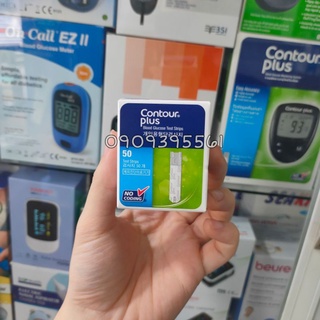 Que thử đường huyết Bayer Contour Plus ( Hộp 50 que )