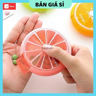 Hộp đựng thuốc 7 ngày GILA HOME học nhỏ bằng nhựa cao cấp với đường kính  9cm * cao 2,2cm
