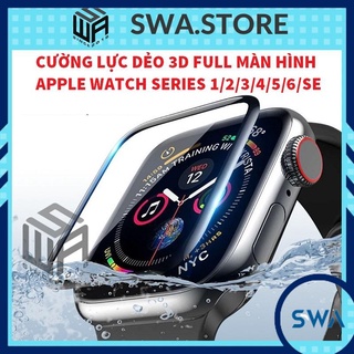 Dán màn hình cường lực dẻo 3D cho Apple watch Series 1/2/3/4/5/6/SE Series 7