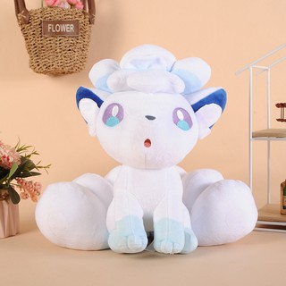 Gấu Bông Pokemon Vulpix Cáo Trắng 6 Đuôi (20cm--->30 Cm)