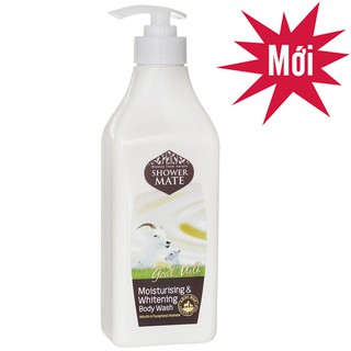 Sữa tắm dê làm trắng và dưỡng ẩm da Showermate Cao cấp Hàn Quốc 550ml