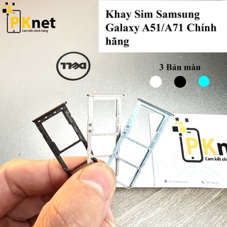 Khay sim A51 CHÍNH HÃNG dùng cho Samsung A51