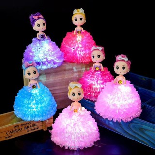 Đồ chơi búp bê đèn led nhấp nháy nhiều màu