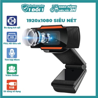 Webcam máy tính laptop livestream có Mic Full HD Siêu Nét