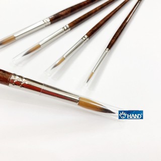 BỘ 13 CÂY CỌ VẼ MÀU NƯỚC ĐẦU TRÒN HAND ZBS