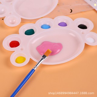 Khay pha màu nước hình con cua