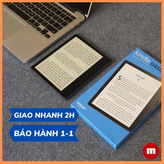 Máy đọc sách Kindle Oasis - thế hệ 10, có WARMLIGTH điều chỉnh tông màu ấm - tên gọi khác Kindle Oasis 3