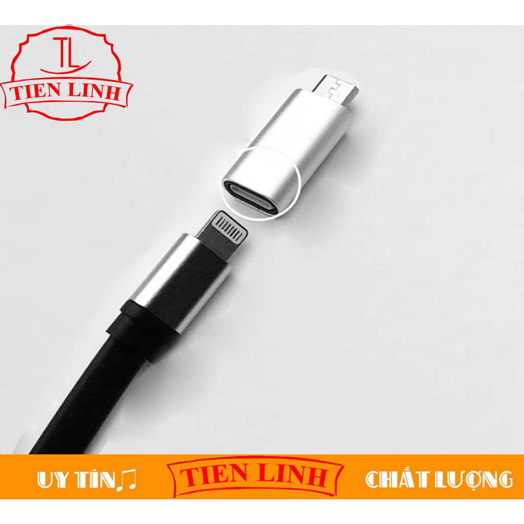 ĐẦU CHUYỂN LIGHT'NING SANG MICRO USB-USB