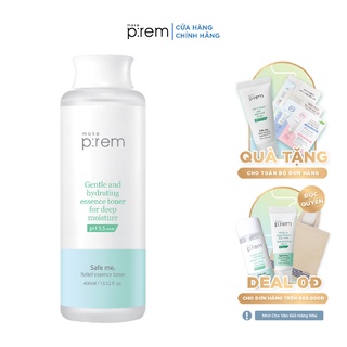 Nước cân bằng Make P:rem Safe me. Relief Essence Toner 400ml