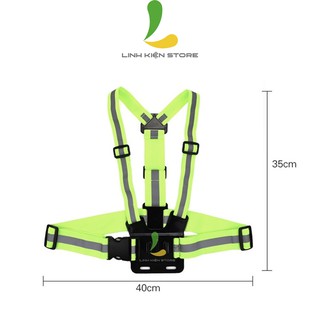 Dây đeo ngực camera hành trình phản quang uy tín, giá rẻ