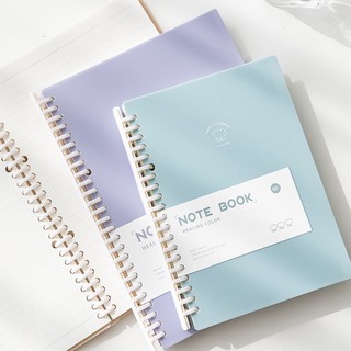 Sổ còng Cream Color Milky series Rosy Posy - 160 trang